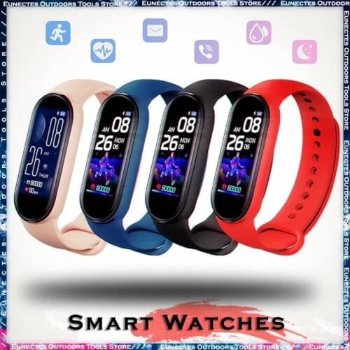 2021 Children Men Women Wearable Devices Smart Watches Fitness Bracelet Sports Wristband Smart Watch Blood Pressure Heart Rate