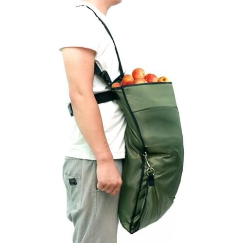 84 x 49cm Garden Picking Apron Large Capacity Fruit Picking Bag Kitchen Harvest Storage Pocket For Fruit Vegetable