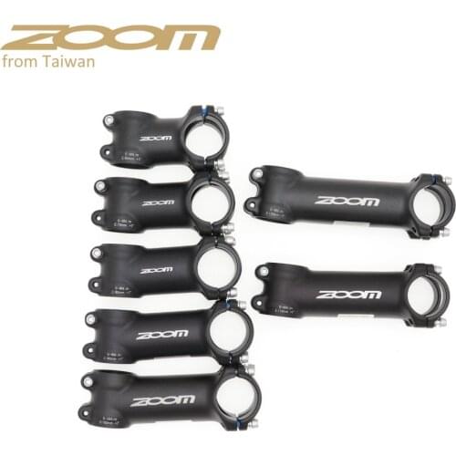 Zoom bike Stem Ultralight Aluminum Mountain Road Bike Bicycle MTB +-7 Degrees 28.6 31.8 60 70 80 90 100 110 120 mm