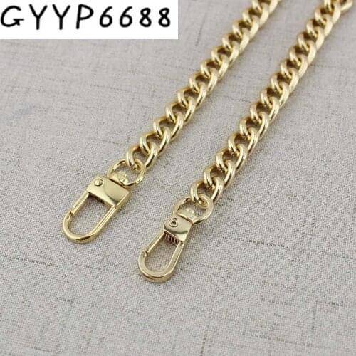 High quality 9mm NEW fashion Iron Chain Bags Purses Strap Accessory Factory Quality Plating Cover Wholesale