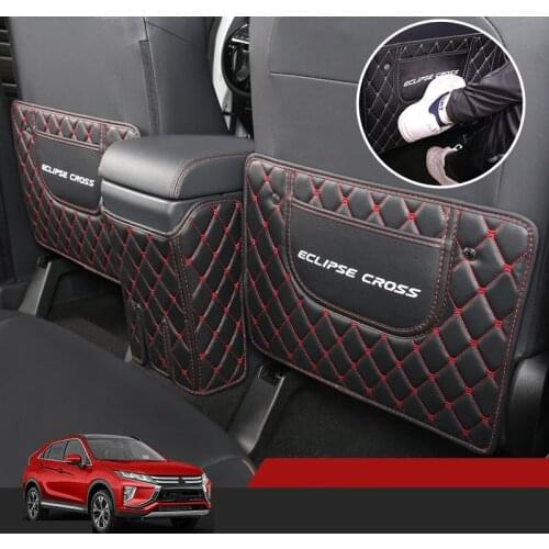 Seats care back seat protector Rear Seat Anti-Kick Pad Seat cover Automotive interior For Mitsubishi ECLIPSE CROSS 2018 2019