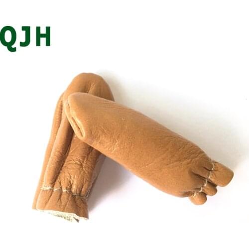 1Pair Needle Felting Faux Leather Thimble Cover Finger Protectors Tools For Hand Craft Sewing Hand Working DIY Tools