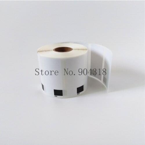100 x Rolls Brother DK 11209 DK-11209 DK11209 DK1209 DK 1209 Compatible Labels 29mm x 62mm QL 570 580 700 720 1050 1060
