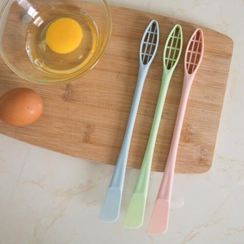 300pcs Kitchen Drink Whisk Mixer Plastic Egg Beater Kitchen Tools Hand Egg Mixer Cooking Wisk Cook Blender NO466