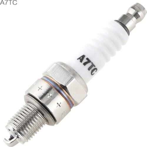 A7TC Motorcycle Platinum Nozzles Spark Plugs ATRTC CR6HSA CR7HSA CR7HGP for GY6125 Pedal Motorcycle / Horizontal Type 110