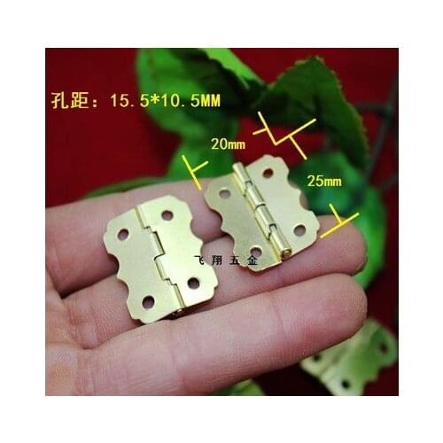 Antique Cabinet Hinges Furniture Accessories Jewelry Boxes Small Hinge Furniture Fittings small hinges 25*20mm hinge 90 degree