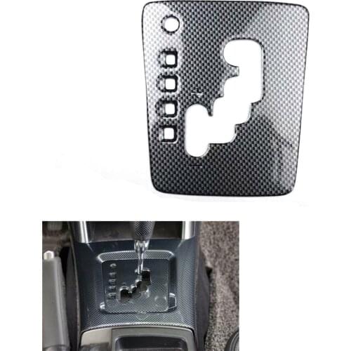 For Subaru Forester 2008-2012 Automatic Model Car Gear Shift Panel Cover Sticker Interior Auto Styling Moldings