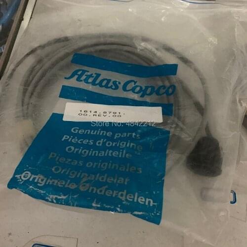 Free shipping genuine 1614812603/ 1614851901/ 1614879100 wire cable for AC screw air compressor temp sensor and pressure sensor