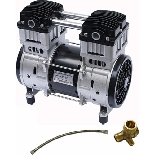 Copper Wire Oil-free Silent Air Pump Air Compressor Head Small Air Pump Head Motor