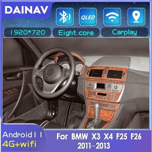 CarPlay 256GB 2 Din Android 11 Car Stereo Video Player For BMW X3 E83 2004-2010 NBT System Car Radio Autoradio Head Unit GPS nav