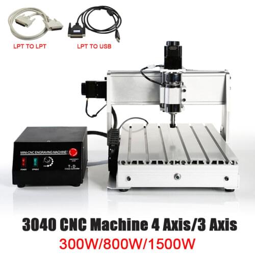 CNC 3040 Engraving Machine Threads Screw CNC Router 3 AXIS Engraving Milling Drilling Cutting CNC 3040 T-D Machine