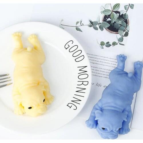 Hot sale Anti-stress Cute Puppy Soft Toy Pug Healing Fun Kawaii Stress Reliever Toys