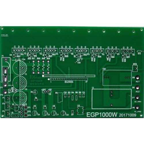 EGP1000W Pure Sine Wave Inverter Supporting Rear Power Board Based on EG8010 Chip Driver Board