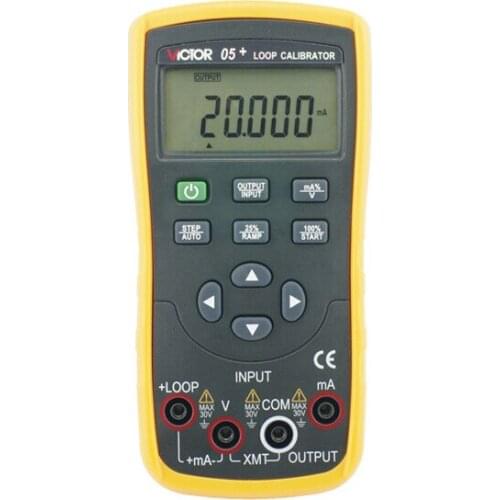 VICTOR 05+ Thermocouple Calibrator VC05+ Calibrator mV/Thermocouple Temperature Calibrator