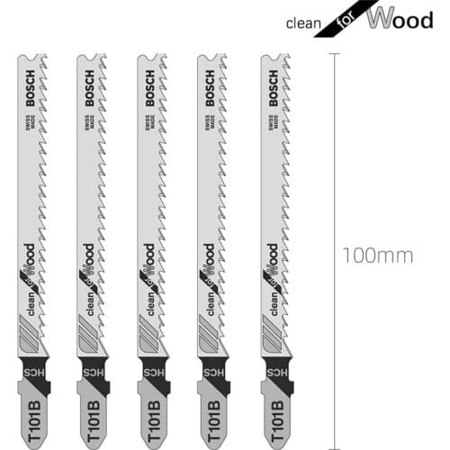 Bosch Saw Blade T101B Jig Saw Blade Woodworking Wood Aluminum Metal Cutting Electric Saw Blade Stainless Steel Saw Blade