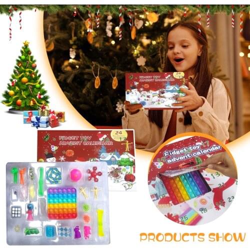 Top Fidget Toys Pack Anti Stress Toy Set Marble Relief Gift For Adults Girl Children Sensory Antistress Relief Figet Toys Box