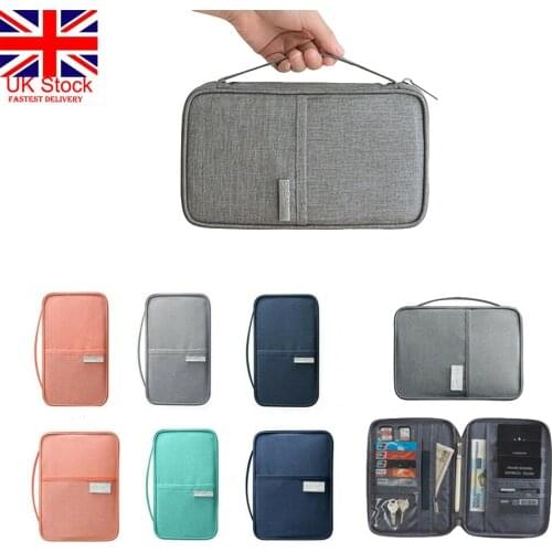 Hot Fashion Travel Wallet Family Passport Holder Creative Waterproof Document Case Organizer 5 Colors