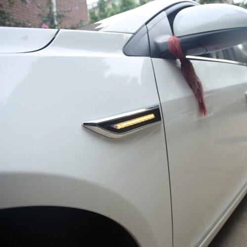 Color My Life Led Side Turning Signals Front Turn Light Sticker for Chevrolet Chevy Cruze 2009 - 2012 2013 2014 2015 2Pcs/Set