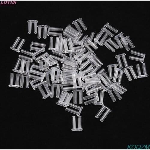 100Pcs New Plastic Plug Rimless Eyeglasses Buckle Frame Glasses Equipment Accessories Rimless Eyewear Buckle Practical Tool
