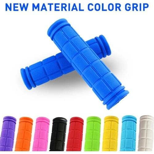 1 Pair Rubber Bicycle Grip Handle Bike Grips Bicycle Parts Anti-skid Handlebar for Children Kids Bike Bicycle Equipment