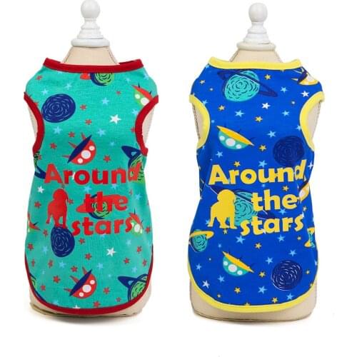 Pet Dog Shirts Spring Summer Puppy Clothes for Small Dogs Cat Spring Dog Vest Pet Hamburger Pajama Outfit for Pet Clothing