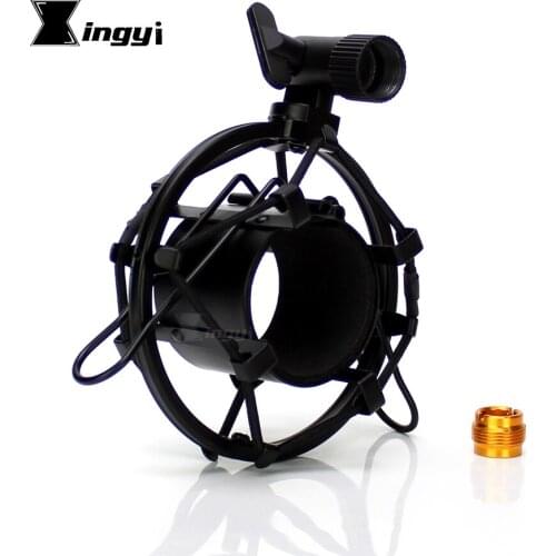 Universal Metal Studio Microphone Shock Mount Suspension Holder Spider Shockproof Mic Stand For ISK BM 700 800 5000 P300 T2050