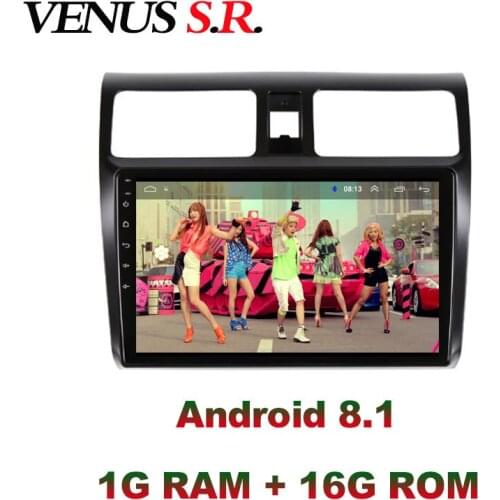 VenusSR Android 8.1 2.5D car dvd For Suzuki Swift radio 2008-2015 multimedia GPS Radio stereo gps navigation