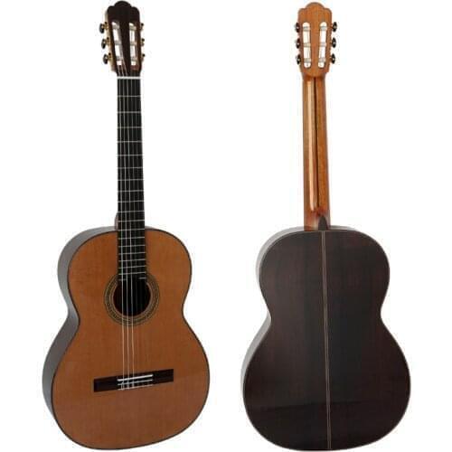 Handmade High Grade All Solid Vintage Hauser Replic Classic Guitar with Imported 3A Solid Germany Cedar/Spruce Top