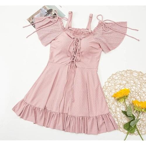 STAERK womens conservative one-piece skirt cover belly show thin students hot spring fat MM sexy one shoulder swimsuit