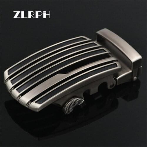 ZLRPH Famous Brand Belt Buckle Men Top Quality Luxury Belts Buckle for Men Strap Male Metal Automatic Buckle