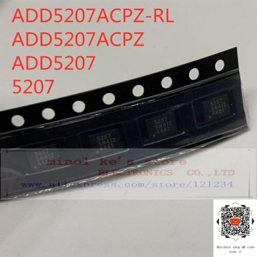 [ 1pcs-5pcs ]100%New original: ADD5207ACPZ-RL ADD5207ACPZ ADD5207 5207 - IC LED DRIVER RGLTR DIM 14LFCSP