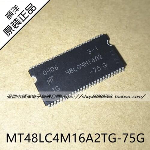 100% New&original In Stock MT48LC4M16A2TG-75G IC TSSOP-54