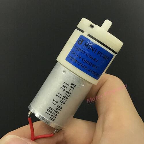 CONJOIN CJP37 DC 5V 6V Micro Mini 370 Motor Air Oxygen Pump Aquarium Fish Tank aquarium portable air pump