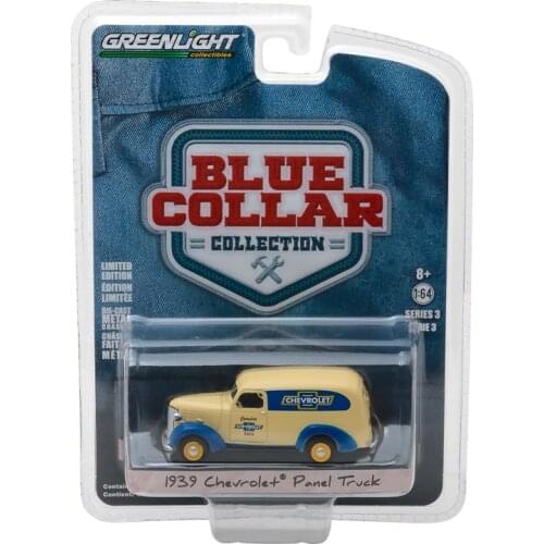 GreenLight 1:64 1939 Chevrolet Panel Truck Alloy model car Metal toys for childen kids diecast gift