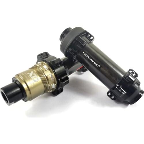 Novatec D411CB-CL-B15 D412CB-CL-B12 MTB disc center lock BOOST carbon hubs 24H HG 8-11s XD XX1 front 12x110mm 15x110mm 12x148mm