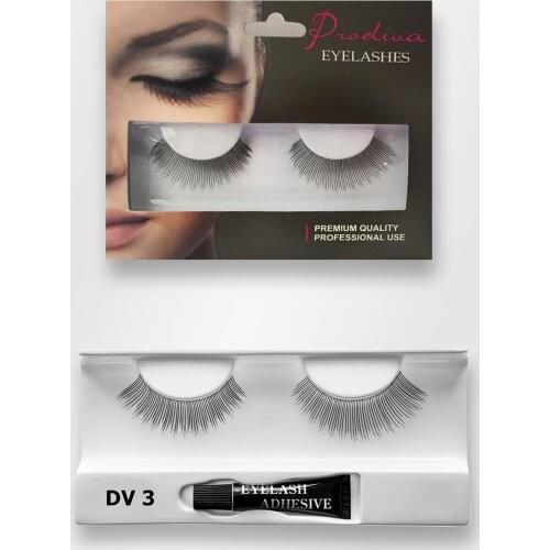 PRODİVA MARKA DV 3 MODEL BÜTÜN KİRPİKLER, TAKMA KİRPİK