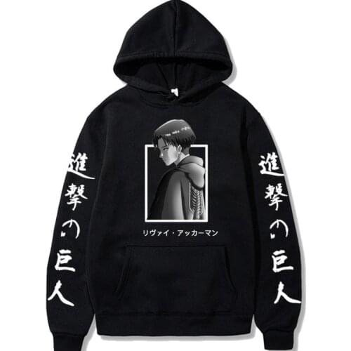 2021 Anime Attack On Titans Pullovers Hoodies Clothes For Men Women Long Sleeve Harajuku Pullover Tops