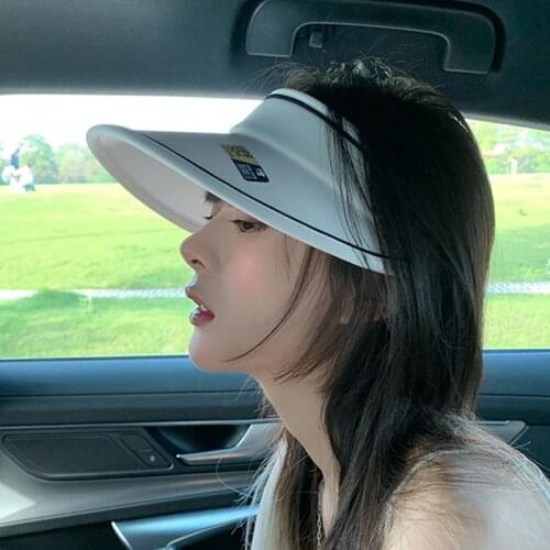 Summer Empty Top Hat Anti-Uv Breathable Sport Sun Hats For Women Golf Sport Visor Caps Running Fishing Cap Sombreros De Mujer