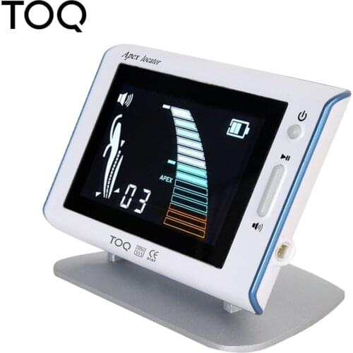 Dental Apex Locator Root Canal Measuring Instrument Measurement 4.5 LCD with File Clip Hook Probe Dental Equipment