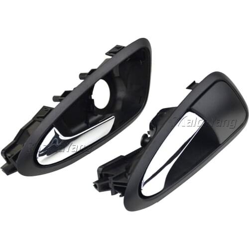 High Quality New Left / Right Black Inner Interior Car Door Handle Part 6J0837113A 6J1837113A For SEAT Ibiza 2009 2010 2011 2012