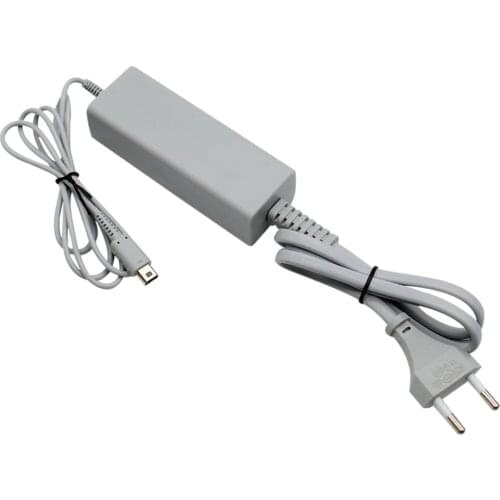 1pc AC Charger Adapter for Wii U Gamepad Controller Joystick US/EU Plug 100-240V Home Wall Power Supply for WiiU Pad