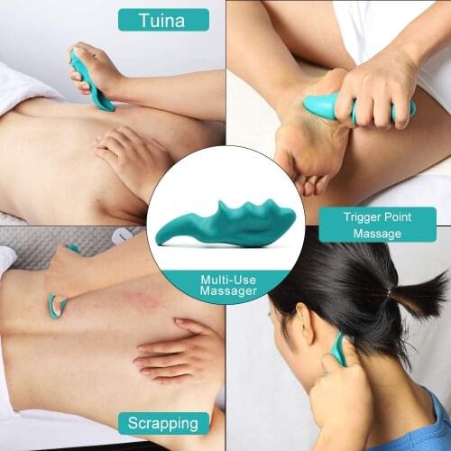 1PC Massage Device Manual Thumb Massage Physiotherapy Small Tools Full Body Deep Tissue Trigger Portable Multifunctional Massage