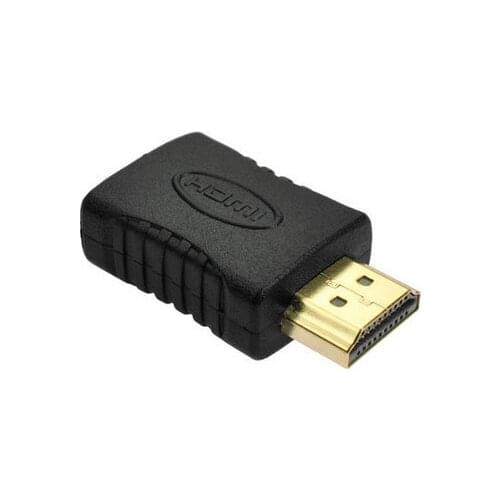 10-100pcs High quality Gold Plated male to female HDMI-compatible Adapter for HDTV 1080p 3D TV HDTV