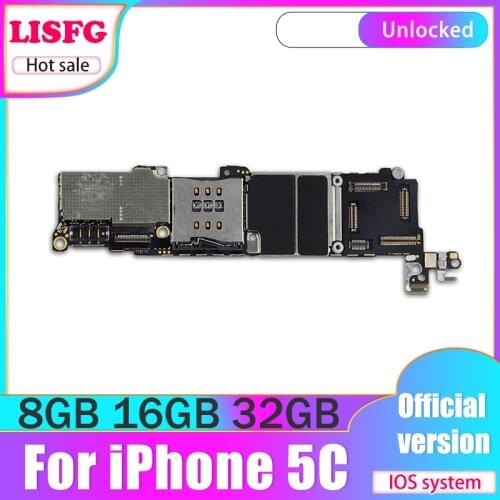 100% Unlocked for iphone 5C Motherboard with IOS System,High Quality for iphone 5C Logic Board Mainboard,Free Shipping