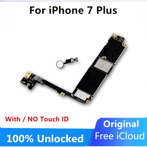 32gb / 128gb / 256gb For iPhone 7 Plus Motherboard Unlocked Logic Board For iPhone 7 Plus 5.5 inch With IOS System Chip
