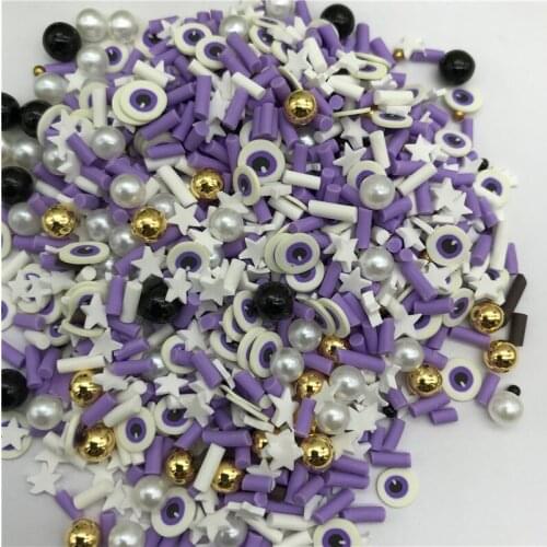 20g Eyes star mixed outfit Christmas Resin DIY Supplies Nails Art Polymer Soft Clay Accessories DIY Sequins scrapbook shakes