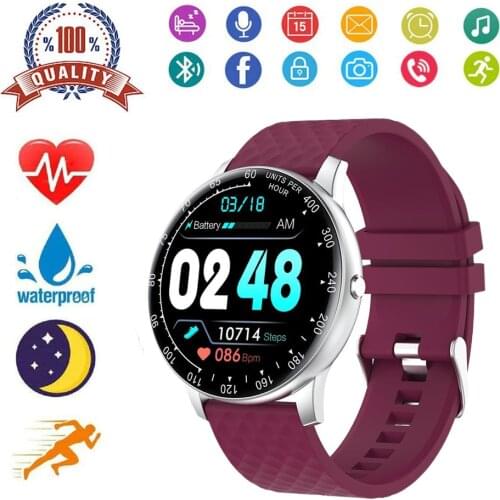 2021 Women Smart Watch Information Reminder Tracker Heart Rate Monitor Sports Ladies Smart Bracelet Watch Men For Android IOS