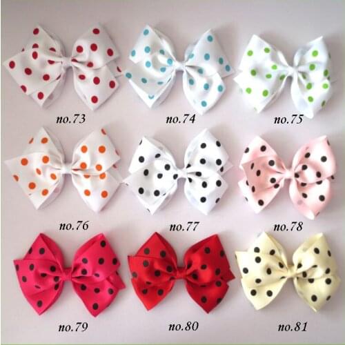 300 Girl 4.5" New Angel Hair Bow Mermaids Princess Grosgrain Ribbon Accessorie