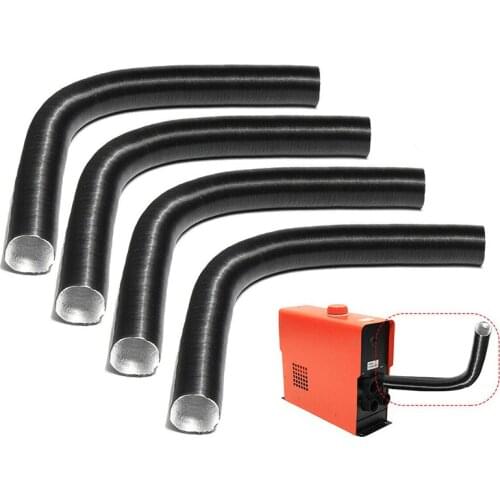 4pcs 42mm Aluminium Foil Heater Pipe Duct Warm Air Outlet Vent Exhaust Fan Pipe for Webasto Eberspacher Planer
