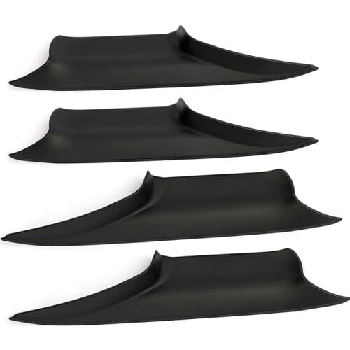 4PCS Inner Handle Pull Trim Cover for -BMW 7 Series F01 F02 2008-2015 51419115501 51429151211